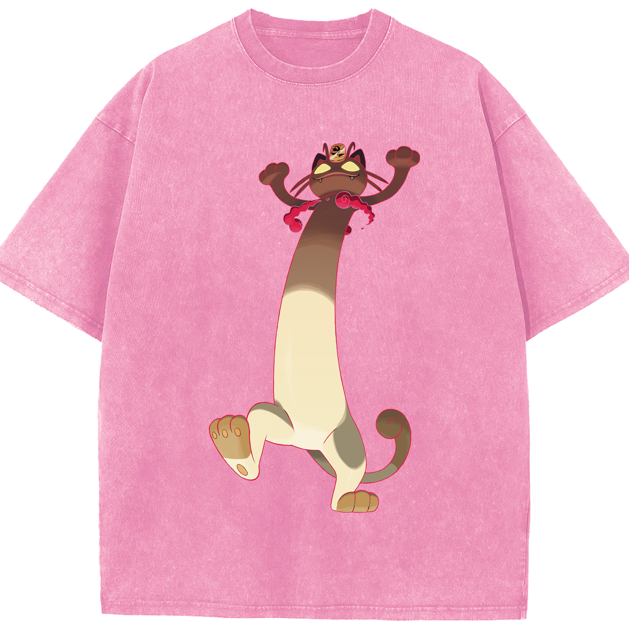 （画像用） ポケットモンスター Pokémon 綿100% ヴィンテージ風 半袖Tシャツ（フロントプリント）